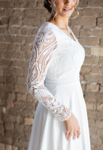 The Modest Bridal Collection by Barbie Style #MBC 7272 #6 frontface vertical cropped thumbnail