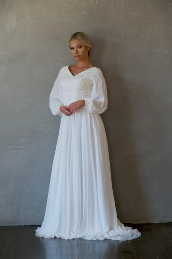 The Modest Bridal Collection by Barbie Style #MBC 7273 #0 default frontface vertical thumbnail