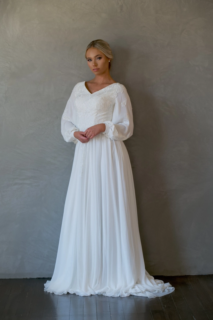 The Modest Bridal Collection by Barbie Style #MBC 7273 Default Thumbnail Image