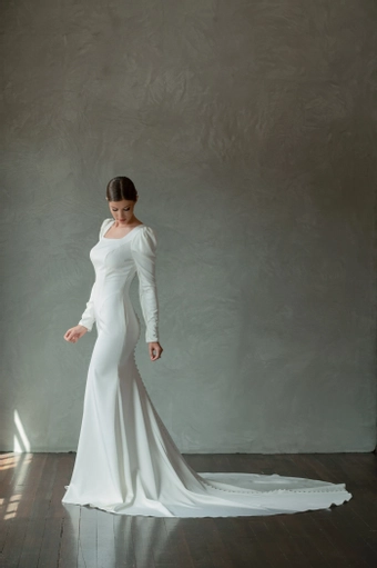 The Modest Bridal Collection by Barbie Style #MBC 7274 #2 frontface vertical thumbnail