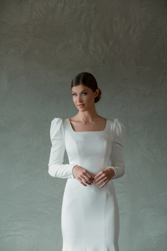 The Modest Bridal Collection by Barbie Style #MBC 7274 #9 frontface vertical cropped thumbnail