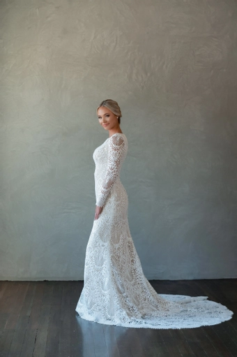 The Modest Bridal Collection by Barbie Style #MBC 7275 #4 vertical thumbnail