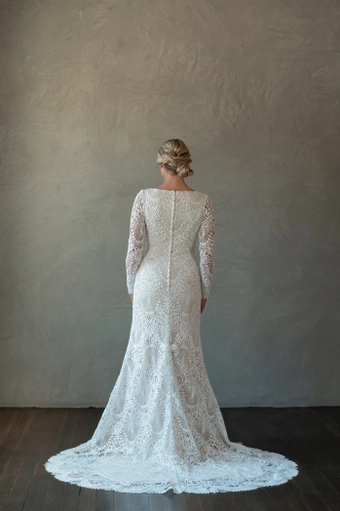 The Modest Bridal Collection by Barbie Style #MBC 7275 #6 default backface vertical thumbnail