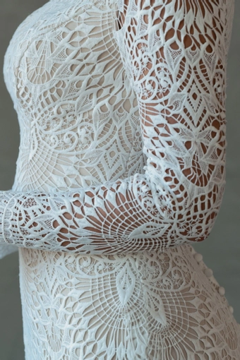 The Modest Bridal Collection by Barbie Style #MBC 7275 #8 vertical cropped thumbnail