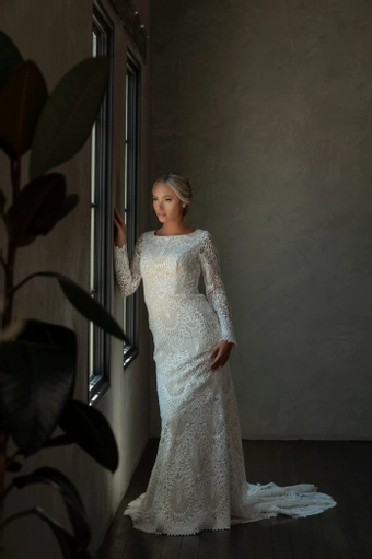 The Modest Bridal Collection by Barbie Style #MBC 7275 #2 frontface vertical thumbnail
