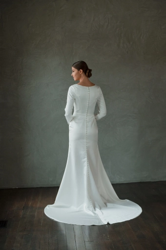 The Modest Bridal Collection by Barbie Style #MBC 7276 #6 default backface vertical thumbnail