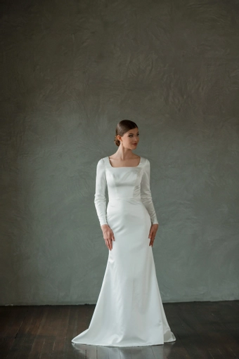 The Modest Bridal Collection by Barbie Style #MBC 7276 #4 frontface vertical thumbnail