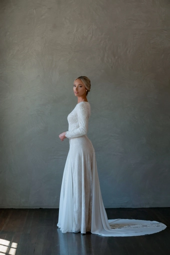 The Modest Bridal Collection by Barbie Style #MBC 7277 #5 vertical thumbnail