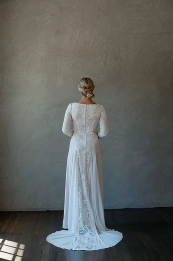 The Modest Bridal Collection by Barbie Style #MBC 7277 #8 default backface vertical thumbnail
