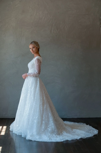 The Modest Bridal Collection by Barbie Style #MBC 7278 #5 vertical thumbnail