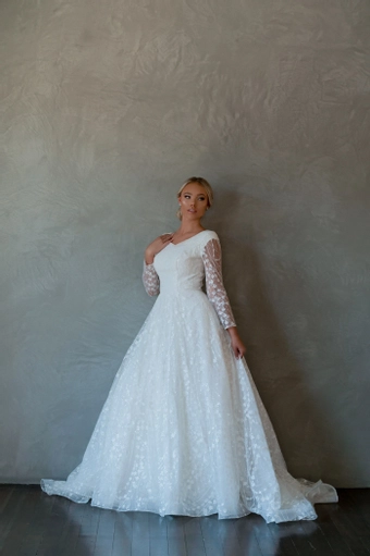 The Modest Bridal Collection by Barbie Style #MBC 7278 #2 frontface vertical thumbnail