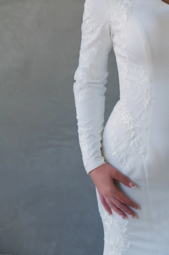 The Modest Bridal Collection by Barbie Style #MBC 7279 #7 frontface vertical cropped thumbnail