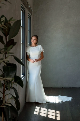 The Modest Bridal Collection by Barbie Style #MBC 7280 #1 frontface vertical thumbnail