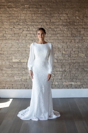 The Modest Bridal Collection by Barbie Style #MBC 7283 #0 default frontface vertical thumbnail