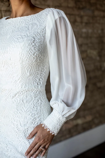 The Modest Bridal Collection by Barbie Style #MBC 7283 #6 frontface vertical cropped thumbnail