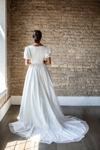 The Modest Bridal Collection by Barbie Style #MBC 7284 #3 default backface vertical thumbnail