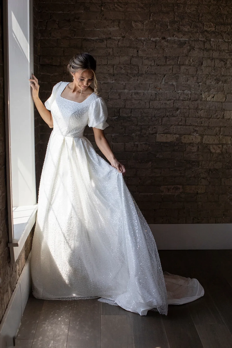 The Modest Bridal Collection by Barbie Style #MBC 7284 Default Thumbnail Image