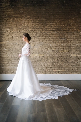 The Modest Bridal Collection by Barbie Style #MBC 7285 #2 vertical thumbnail