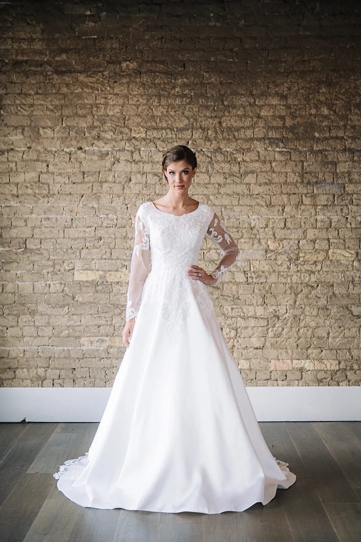 The Modest Bridal Collection by Barbie Style #MBC 7285 Default Thumbnail Image