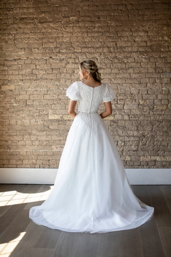 The Modest Bridal Collection by Barbie Style #MBC 7286 #4 default backface vertical thumbnail