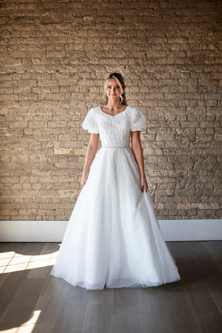 The Modest Bridal Collection by Barbie Style #MBC 7286 Default Thumbnail Image