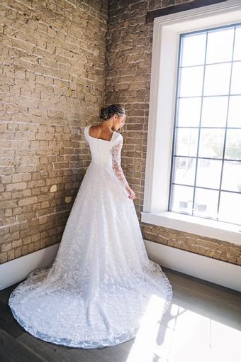 The Modest Bridal Collection by Barbie Style #MBC 7287 #7 default backface vertical thumbnail