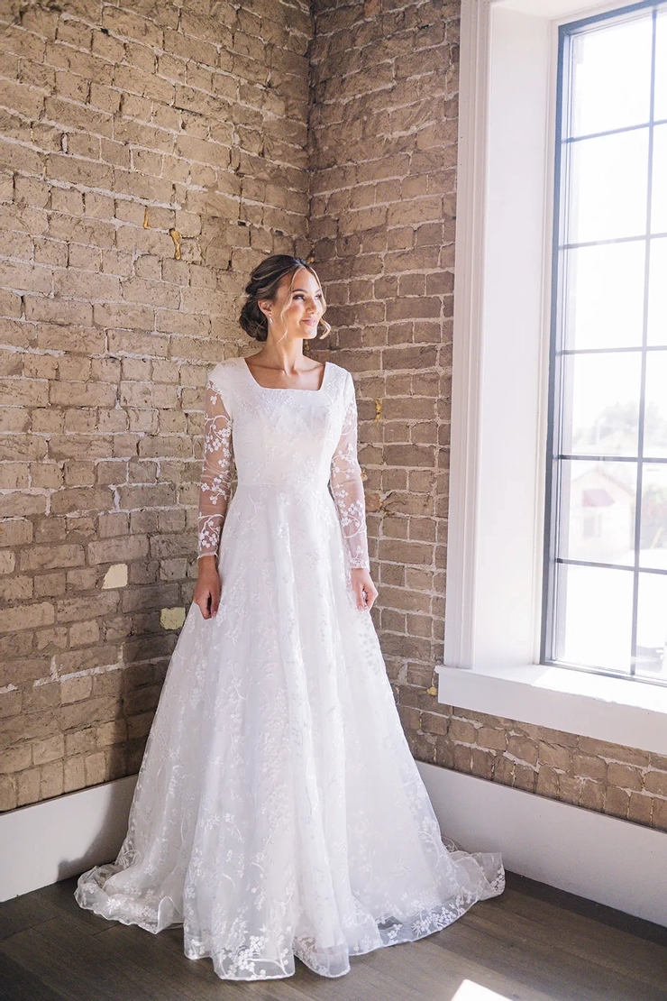 The Modest Bridal Collection by Barbie Style #MBC 7287 Default Thumbnail Image