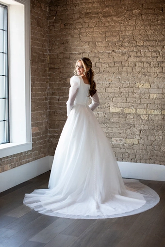 The Modest Bridal Collection by Barbie Style #MBC 7289 #2 default backface vertical thumbnail