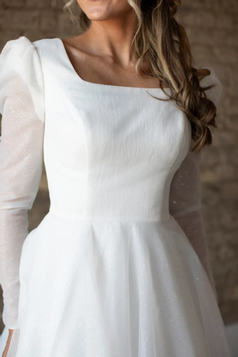 The Modest Bridal Collection by Barbie Style #MBC 7289 #5 frontface vertical cropped thumbnail