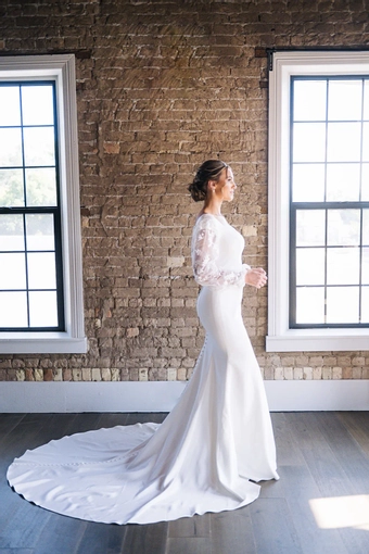 The Modest Bridal Collection by Barbie Style #MBC 7290 #2 vertical thumbnail