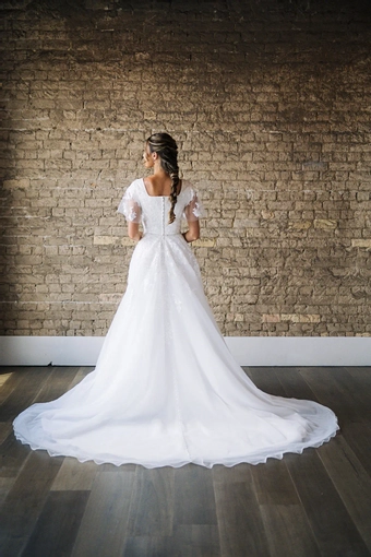 The Modest Bridal Collection by Barbie Style #MBC 7291 #3 default backface vertical thumbnail