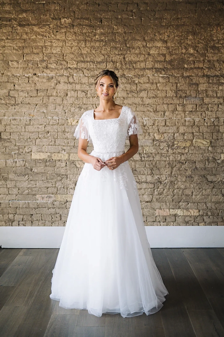 The Modest Bridal Collection by Barbie Style #MBC 7291 Default Thumbnail Image