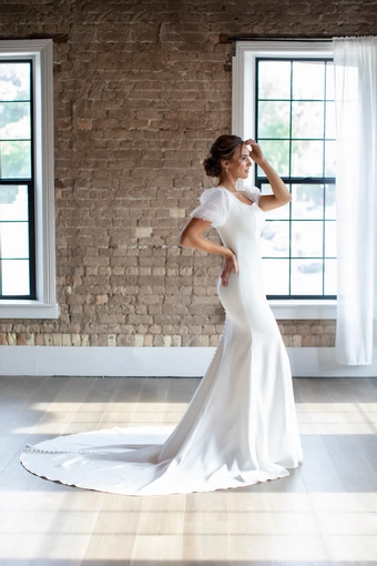 The Modest Bridal Collection by Barbie Style #MBC 7292 #4 vertical thumbnail