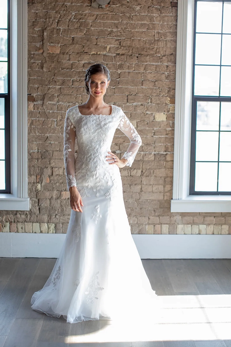 The Modest Bridal Collection by Barbie Style #MBC 7295 Default Thumbnail Image