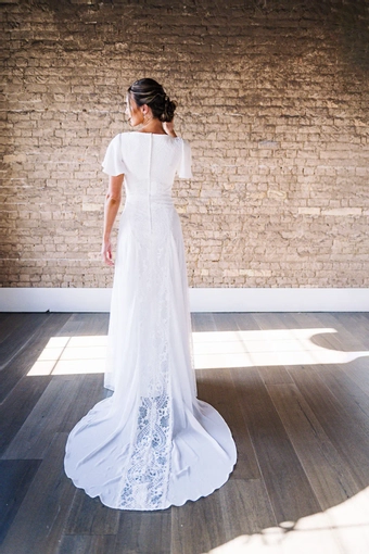 The Modest Bridal Collection by Barbie Style #MBC 7296 #3 default backface vertical thumbnail