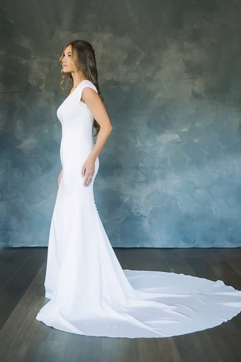 The Modest Bridal Collection by Barbie Style #MBC 7298 #2 vertical thumbnail