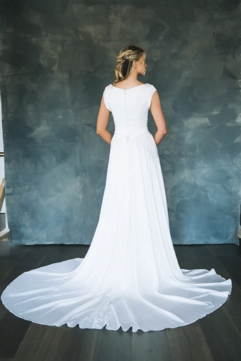 The Modest Bridal Collection by Barbie Style #MBC 7299 #3 default backface vertical thumbnail