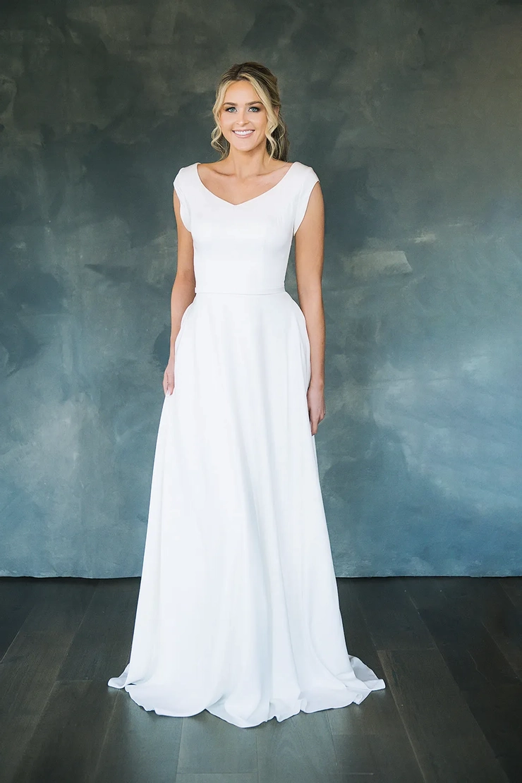 The Modest Bridal Collection by Barbie Style #MBC 7299 Default Thumbnail Image
