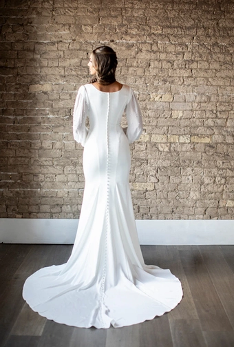 The Modest Bridal Collection by Barbie Style #MBC 7301 #3 default backface vertical thumbnail