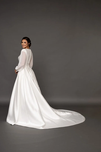 The Modest Bridal Collection by Barbie Style #MBC 7302 #12 default backface vertical thumbnail