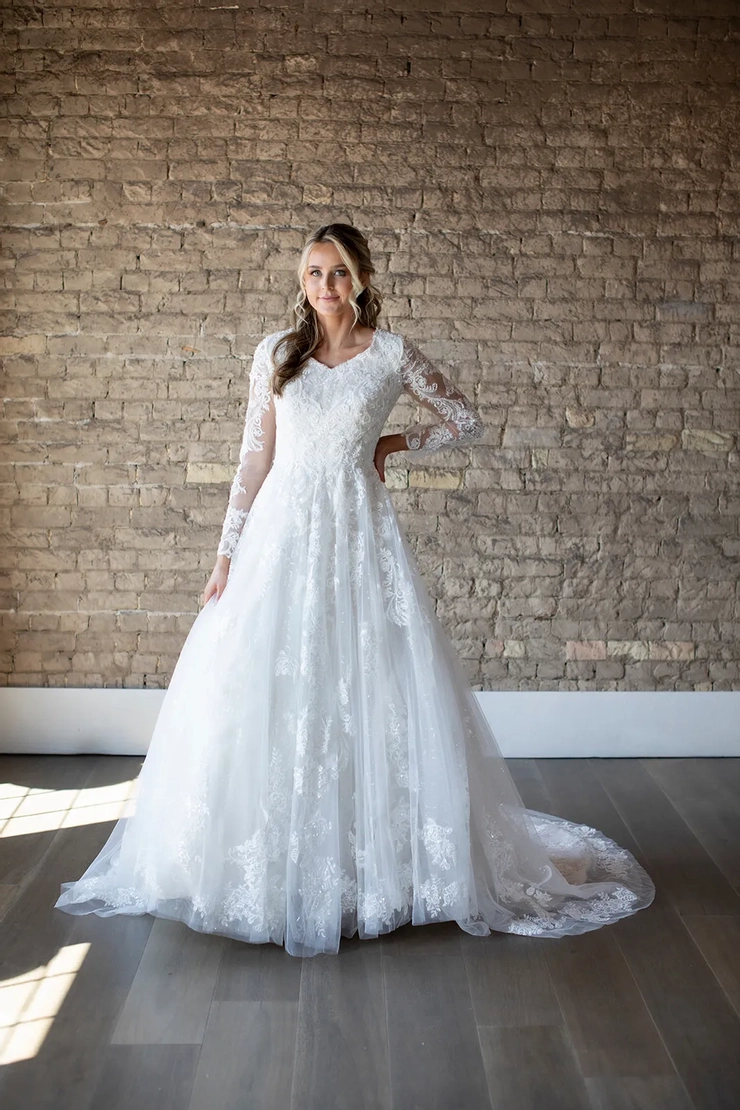The Modest Bridal Collection by Barbie Style #MBC 7304 Default Thumbnail Image