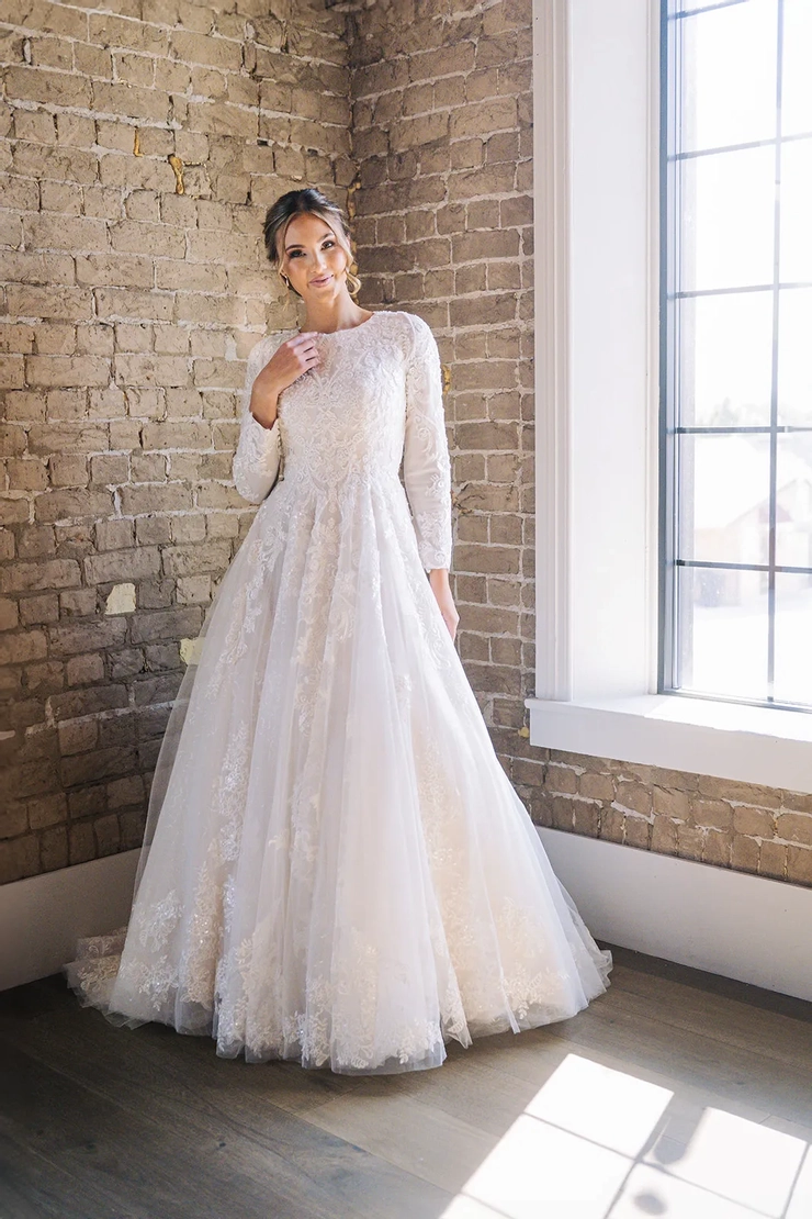 The Modest Bridal Collection by Barbie Style #MBC 7305 Default Thumbnail Image
