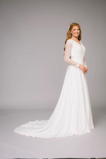 The Modest Bridal Collection by Barbie Style #MBC 7307 #1 frontface vertical thumbnail