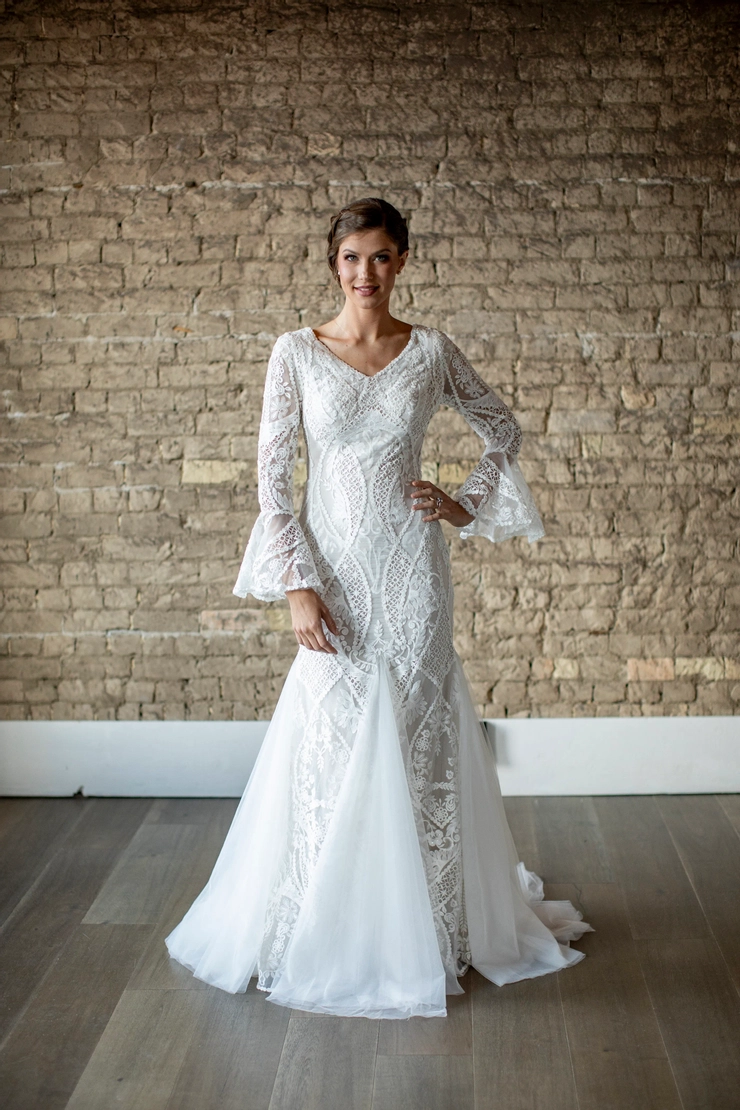 The Modest Bridal Collection by Barbie Style #MBC 7308 Default Thumbnail Image