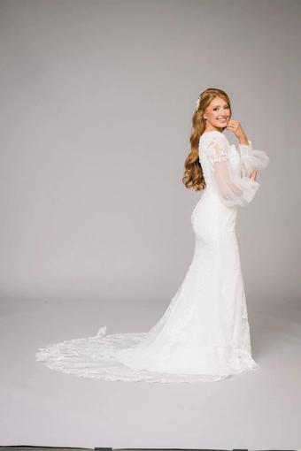 The Modest Bridal Collection by Barbie Style #MBC 7310 #7 vertical thumbnail