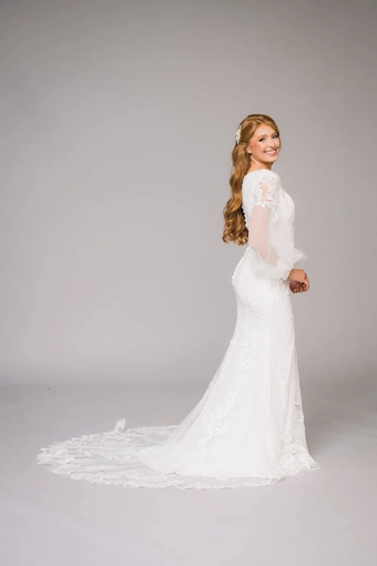 The Modest Bridal Collection by Barbie Style #MBC 7310 #8 vertical thumbnail