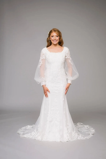 The Modest Bridal Collection by Barbie Style #MBC 7310 #5 frontface vertical thumbnail