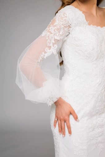 The Modest Bridal Collection by Barbie Style #MBC 7310 #13 frontface vertical cropped thumbnail