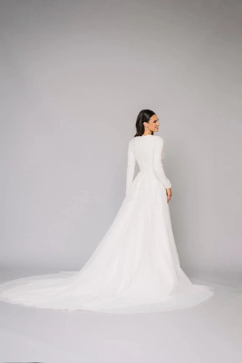 The Modest Bridal Collection by Barbie Style #MBC 7311 #14 backface vertical thumbnail