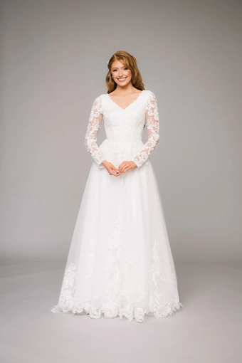 The Modest Bridal Collection by Barbie Style #MBC 7311 #0 default frontface vertical thumbnail